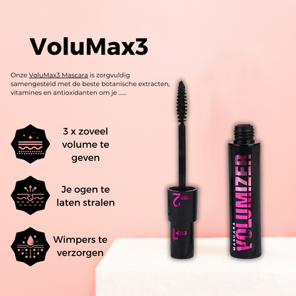 VoluMax3 Mascara | Drievoudig Volume