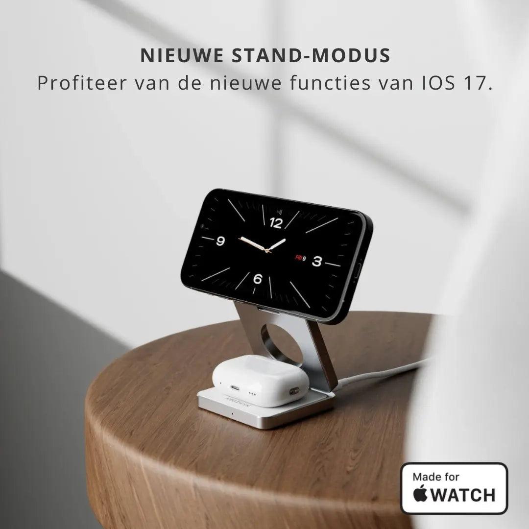 AirCharge Trio Pro™ | Draadloze 3-in-1 oplader - FACCE. Amsterdam