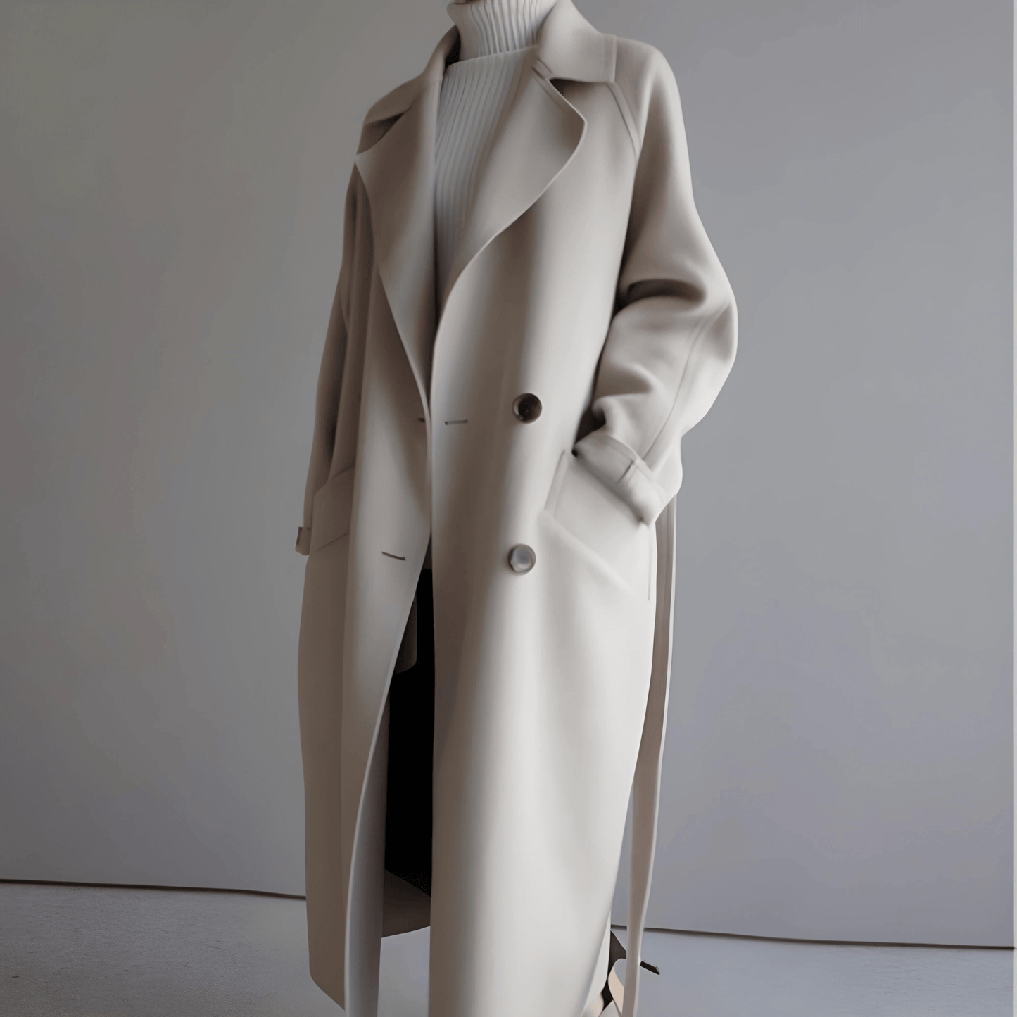 Amelia | Elegante wollen coat - FACCE. Amsterdam