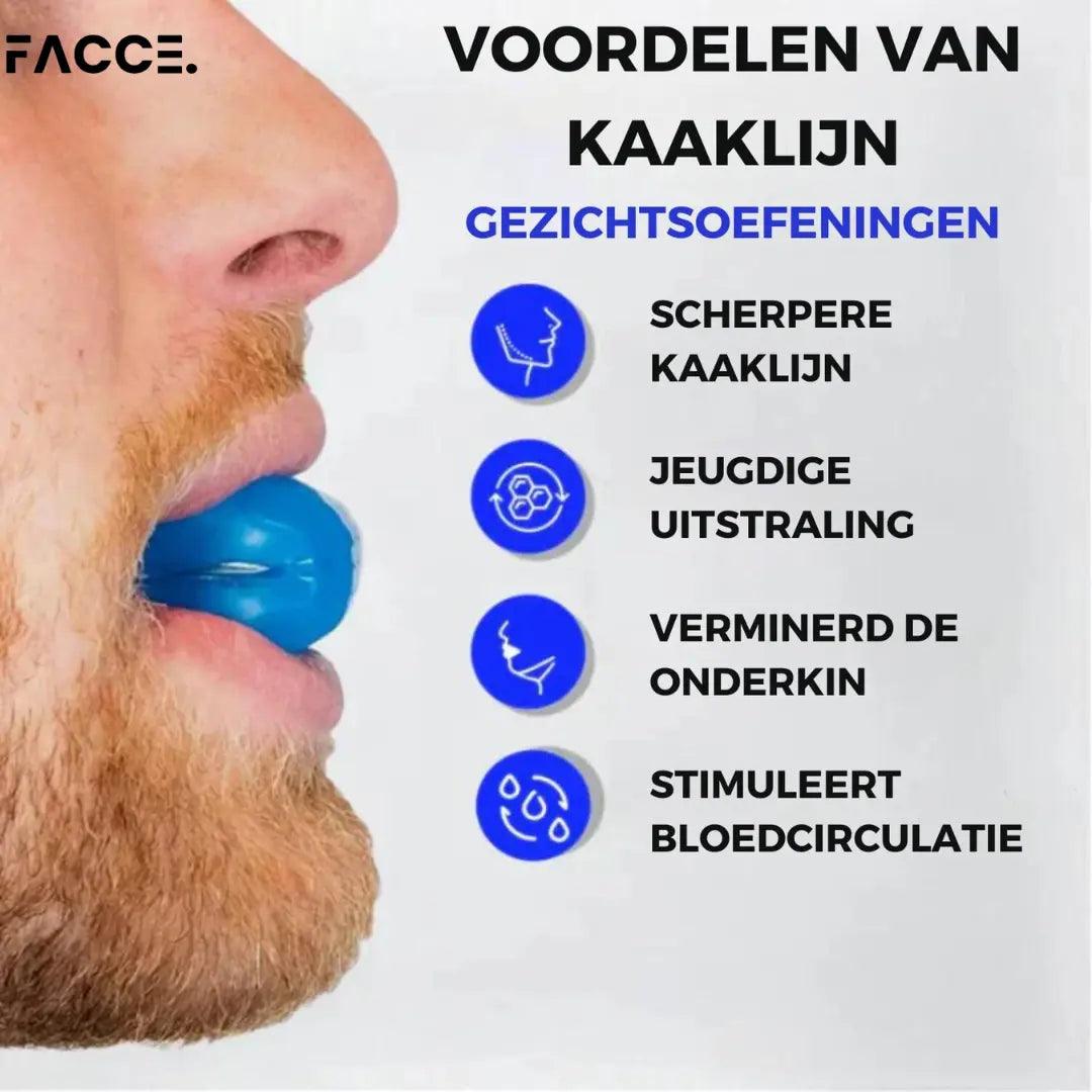 FacceMaster Pro™ Kaaktrainer - Voor de Perfecte Kaaklijn - FACCE. Amsterdam