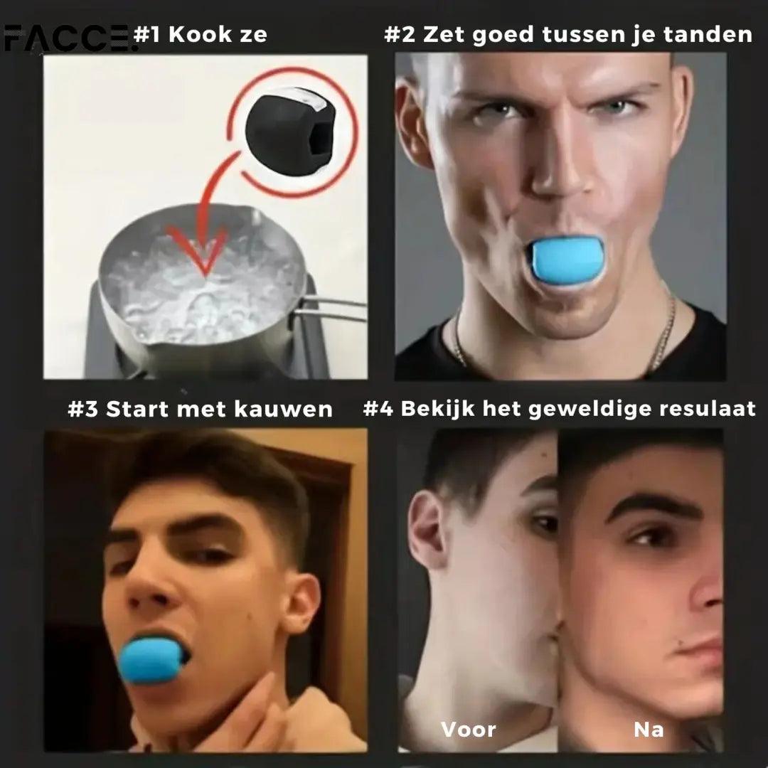 FacceMaster Pro™ Kaaktrainer - Voor de Perfecte Kaaklijn - FACCE. Amsterdam