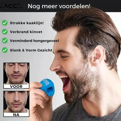 FacceMaster Pro™ Kaaktrainer - Voor de Perfecte Kaaklijn - FACCE. Amsterdam