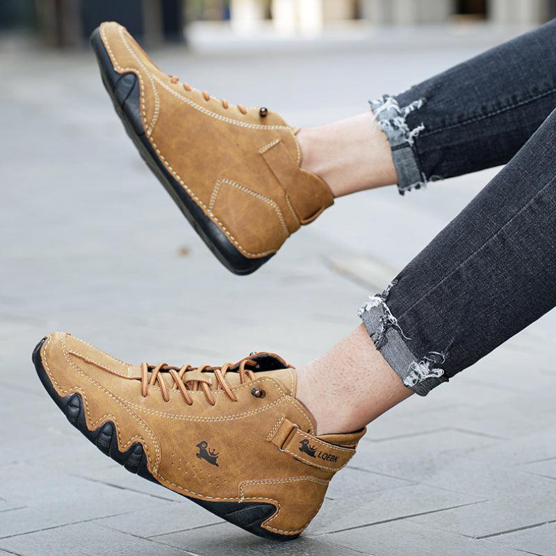 Gavi | Leather Ultra-comfortabele antislip schoenen (Unisex) - FACCE. Amsterdam