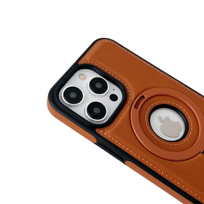 MacGuard Pro™ | Leren Magnetische stand iPhone Case - FACCE. Amsterdam