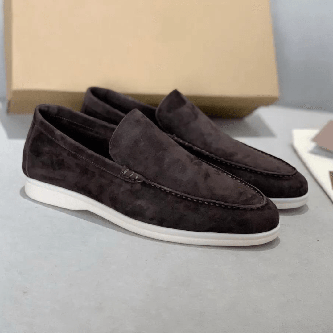 Matteo™ | Suède Loafers - FACCE. Amsterdam