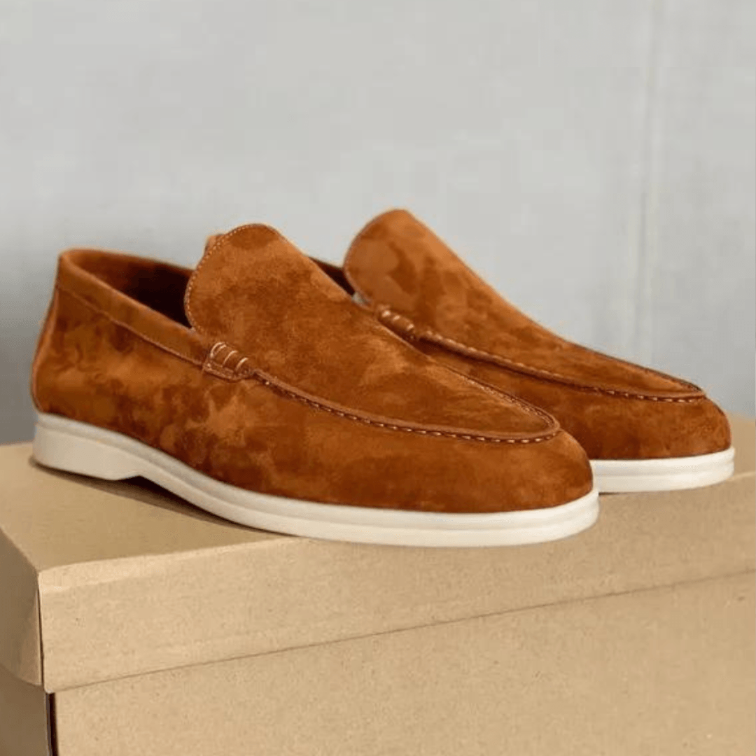 Matteo™ | Suède Loafers - FACCE. Amsterdam