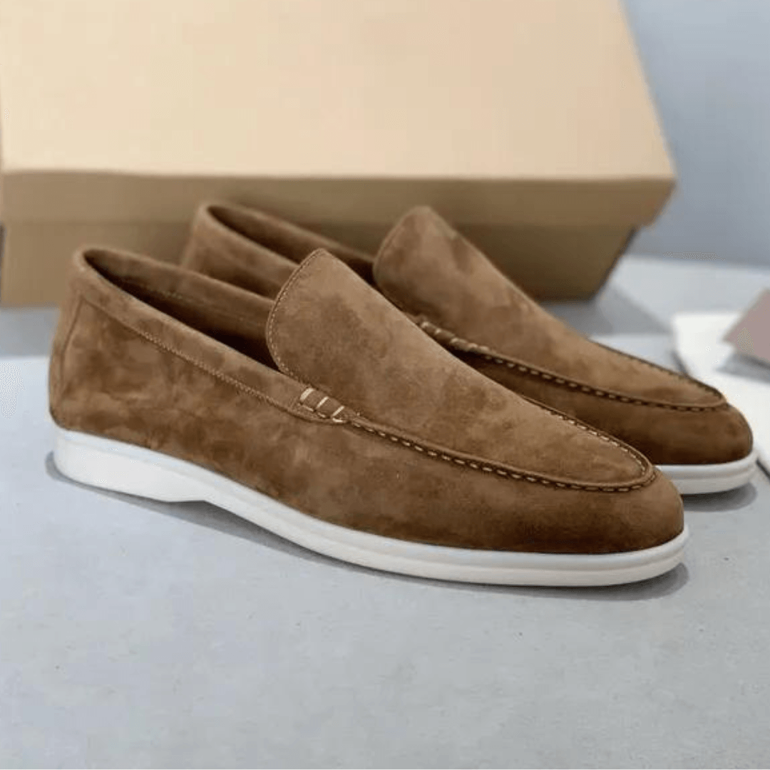 Matteo™ | Suède Loafers - FACCE. Amsterdam