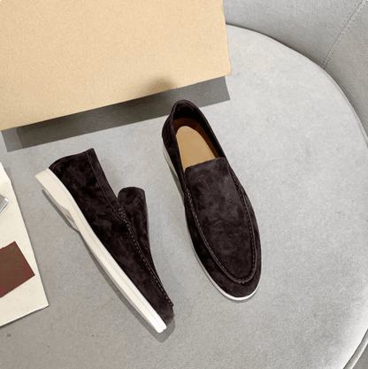 Matteo™ | Suède Loafers - FACCE. Amsterdam