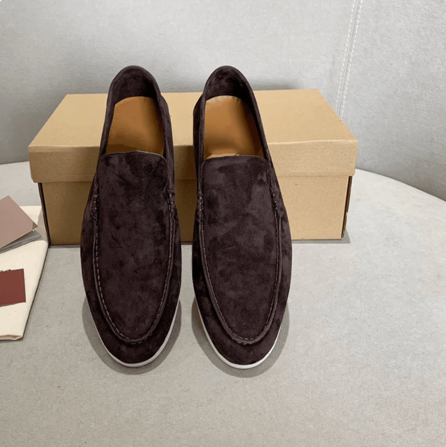 Matteo™ | Suède Loafers - FACCE. Amsterdam