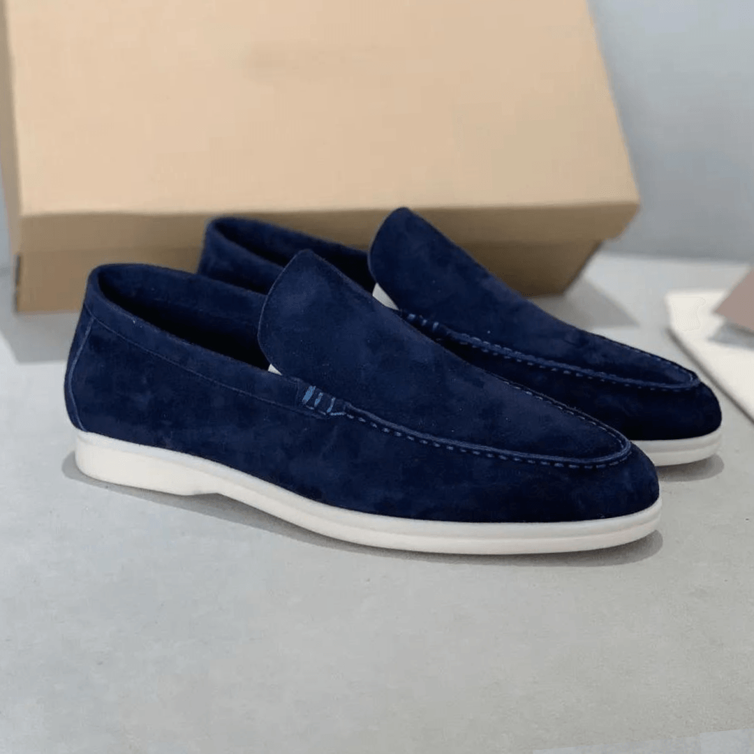 Matteo™ | Suède Loafers - FACCE. Amsterdam