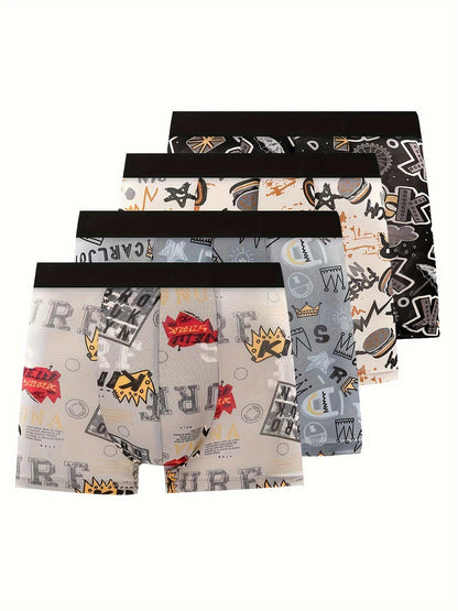 Spencer | Ademende boxershorts in effen kleur - FACCE. Amsterdam