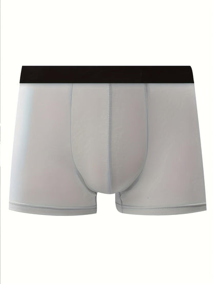 Spencer | Ademende boxershorts in effen kleur - FACCE. Amsterdam